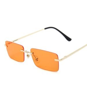 Women's Small Frame Sunglasses — Metal Clip Frame