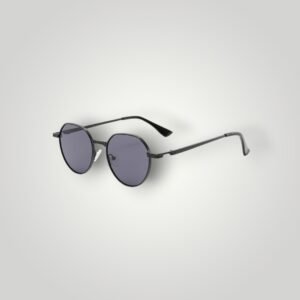 Round Metal Sunglasses — UV400 Alloy Frame