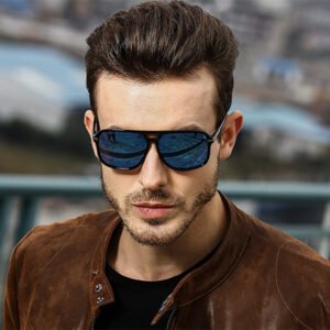 Driving Mirror Polarized Sunglasses — Sport Frame